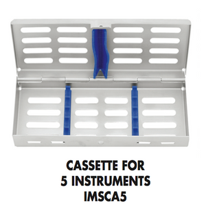 Instrument Cassette for 5 Instruments