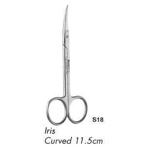 Iris scissors Curved